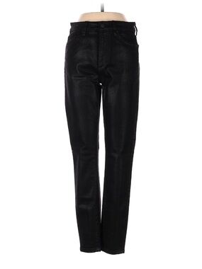 Joe's Jeans High-Rise Black Slim Straight Jeans